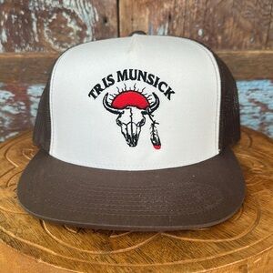 Tris Munsick & the Innocents Brown Trucker Hat SnapBack